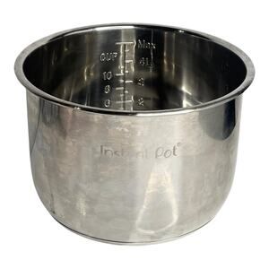 Instant Pot 5L Inner Cooking Pot Stainless Steel Mixing Bowl Cookware 9x6 Sturdy